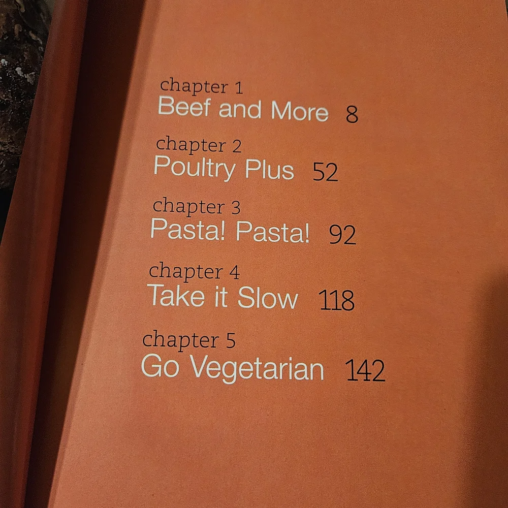 Weight Watchers Now & Later Cookbook - Yellow and Red Cover
